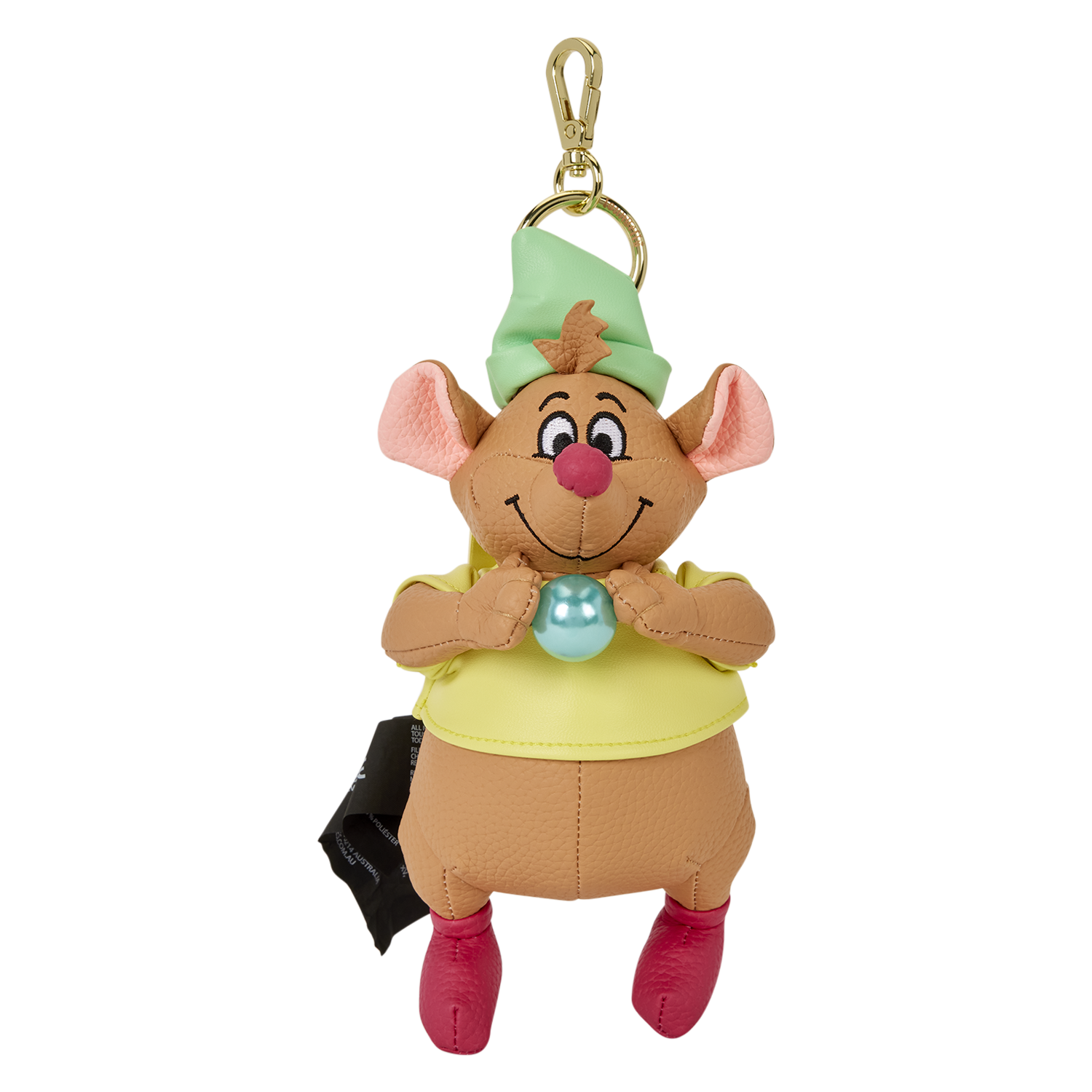 Cinderella Gus Figural Keychain Charm